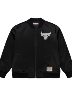 Chicago Bulls Mitchell & Ness Chrome Jacket