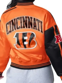 Cincinnati Bengals Zone Blitz Black and Orange Jacket