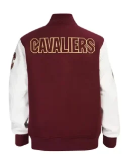 Cleveland Cavaliers Maroon Classic Varsity Jacket
