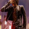 Coachella 2026 Sombr Leather Studded Jacket
