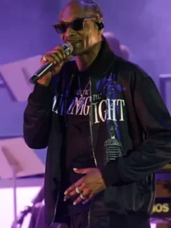 Coachella Valley Music And Arts Festival 2026 Snoop Dogg Black Bomber Jacket