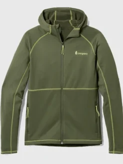 Cotopaxi Tempa Fleece Green Hooded Jacket