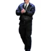 Daniel Arsham The Tonight Show Black Leather Jacket