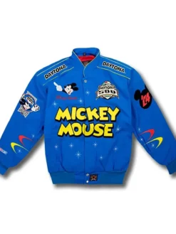 Daytona 500 NASCAR Blue Mickey Mouse Jacket