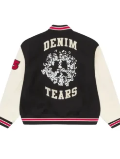 Denim Tears Peace Wreath Bomber Jacket