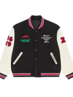 Denim Tears Peace Wreath Varsity Jacket