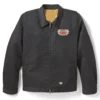 Dickies x H-D Quilted Black Lined Eisenhower Jacket
