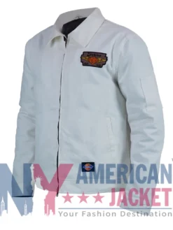 Dickies x H-D Quilted Lined White Eisenhower Jacket