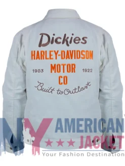Dickies x H-D White Quilted Lined Eisenhower Jacket