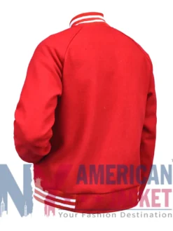 Disney World Red Mickey Mouse Varsity Jacket