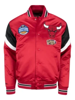 Eastern Chicago Bulls Conference Varsity Jacket