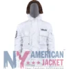 Eminem White Hooded Jacket