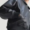 Essentials Premium Bomber Pleather Jacket
