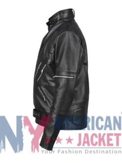 Ethan Hunt Mission Impossible 05 Leather Black Jacket