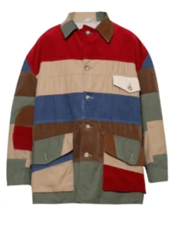 Euphoria S03 Zendaya Coleman Colorblock Jacket