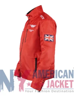 F1 Racing GB Hacket Red Aston Martin Jacket