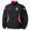 Fifa World Cup 2026 Nike × Jordan Brazil Anthem Black Jacket