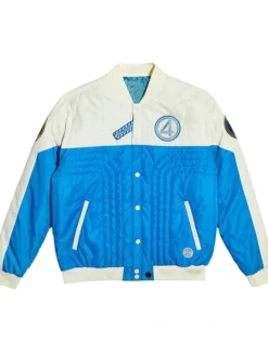 First Steps The Fantastic Four Blue White Jacket
