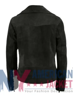 General Hospital 2026 Kristina Davis Suede Moto Jacket