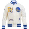 Golden State Warriors Best of Rib Satin Jacket