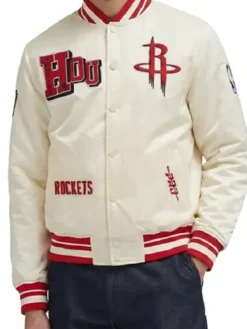 Houston Rockets Best of Satin Rib Jacket