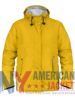 Hunter Lightweight Rain Yellow Jacket