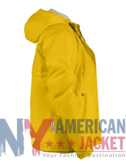 Hunter Lightweight Yellow Rain Jacket
