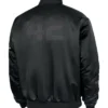 Jackie Robinson Nike Black Satin Jacket