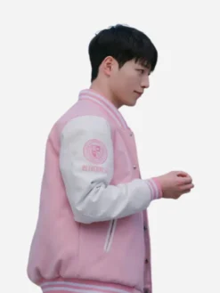 Jisoo Boyfriend on Demand Varsity Jacket