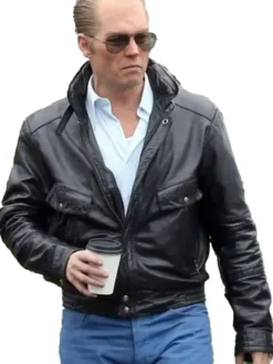 Johnny Depp Black Mass Black Jacket