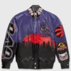 Jurassic Park Varsity Leather Jacket