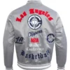 LA Clippers Classic Old English Rib Grey Jacket