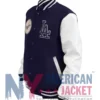 LA Dodgers Baseball Navy Varsity Jacket