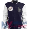 LA Dodgers Navy Varsity Baseball Jacket