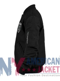 Las Vegas Raiders MA-1 Historic Varsity Jacket