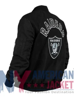 Las Vegas Raiders MA-1 Varsity Historic Jacket