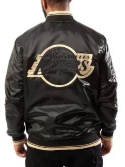 Los Angeles Lakers Black Gold Jacket