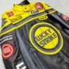 Lucky Strike Vintage Racing Motorcycle Leather Jacket