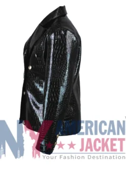 Mary J. Blige CBS Mornings Black Leather Blazer