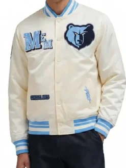 Memphis Grizzlies Best of Rib Satin Jacket