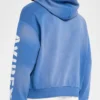 Men’s Distress Icon Patch Full-Zip Washed Hoodie