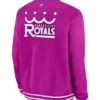 Mens Kansas City Royals Nike Purple 2026 City Connect Authentic Collection Relaxed Full-Zip Bomber Jacket