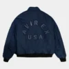 Men's Leather Reversible Nylon to Napa Track Jacket