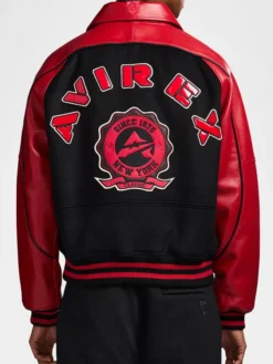 Men's Wool Classic Leather Varsity Jacket