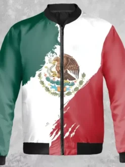 Mens-and-Womens-Mexico-Bomber-Varsity-Jacket-For-Sale