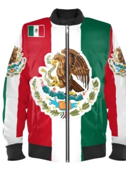 Mens-and-Womens-Mexico-Bomber-Varsity-Jacket-Sale