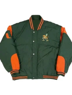 Miami Hurricanes Vintage 1990s Varsity Jacket