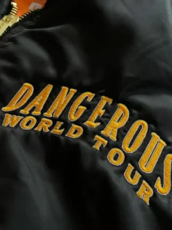 Michael Jackson Tour Fight Dangerous Jacket