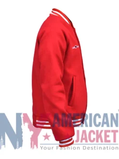 Mickey Mouse Disney World Red Varsity Jacket
