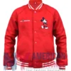 Mickey Mouse Disney World Varsity Red Jacket